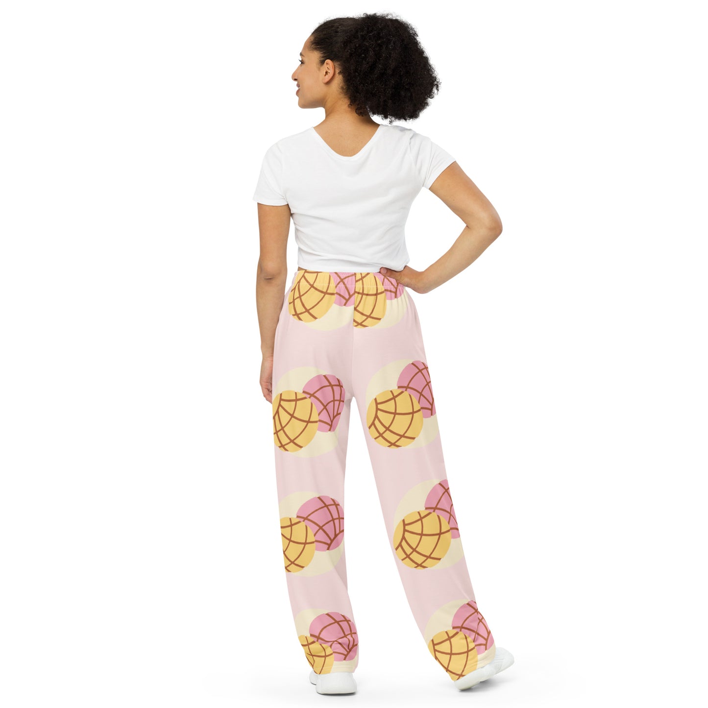 Concha Pajama All-over print unisex wide-leg pants