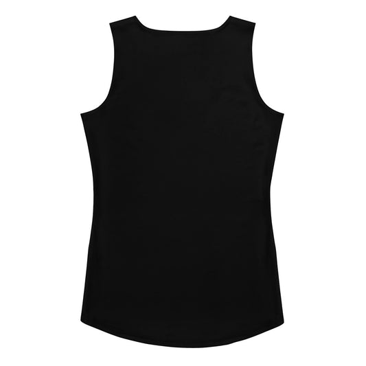 Grown and Sexy solid black - Sublimation Cut & Sew Tank Top