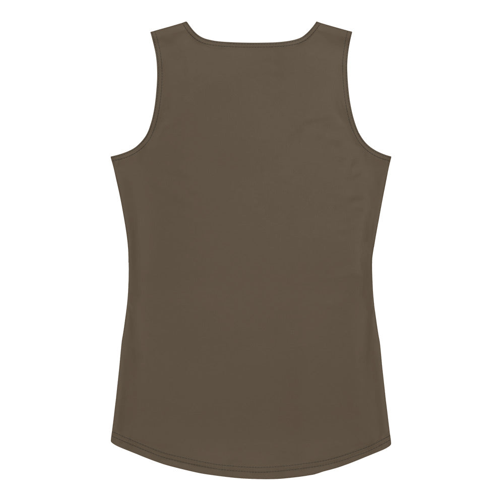 Grown and Sexy Solid Mud - Sublimation Cut & Sew Tank Top