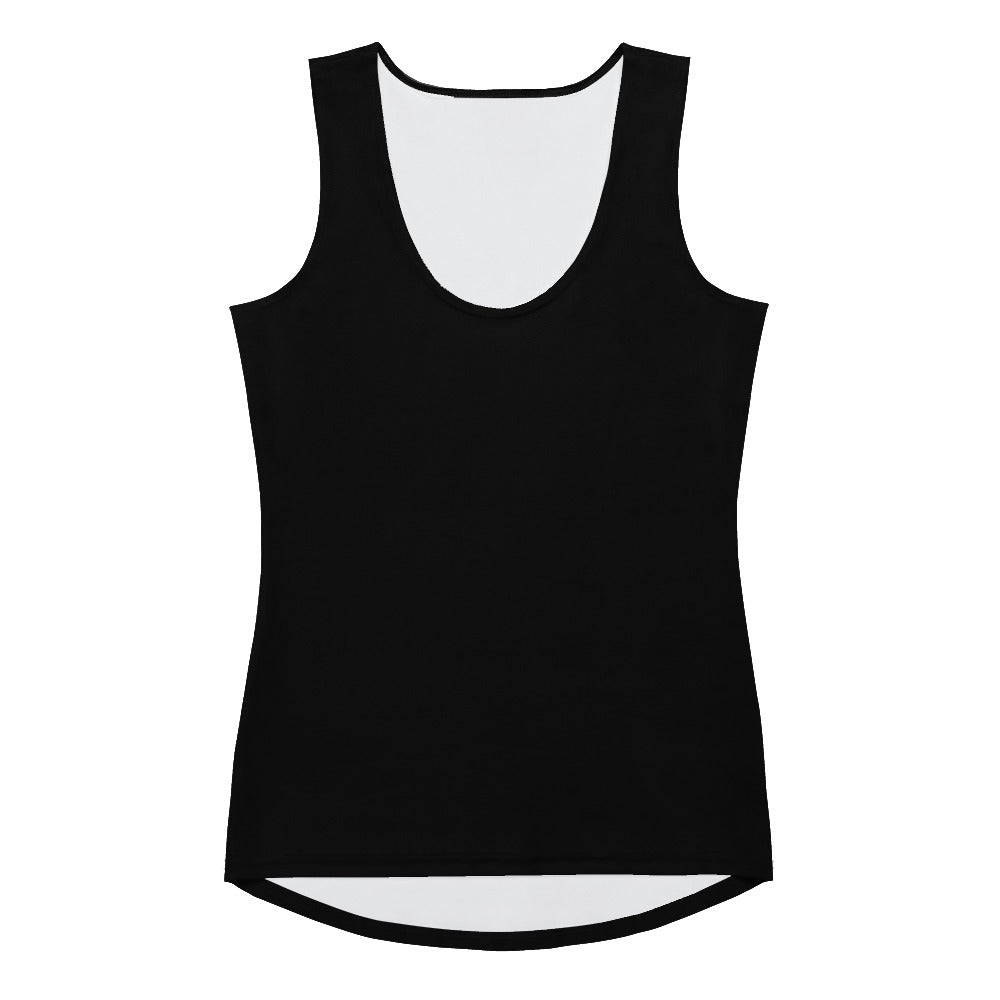 Grown and Sexy solid black - Sublimation Cut & Sew Tank Top