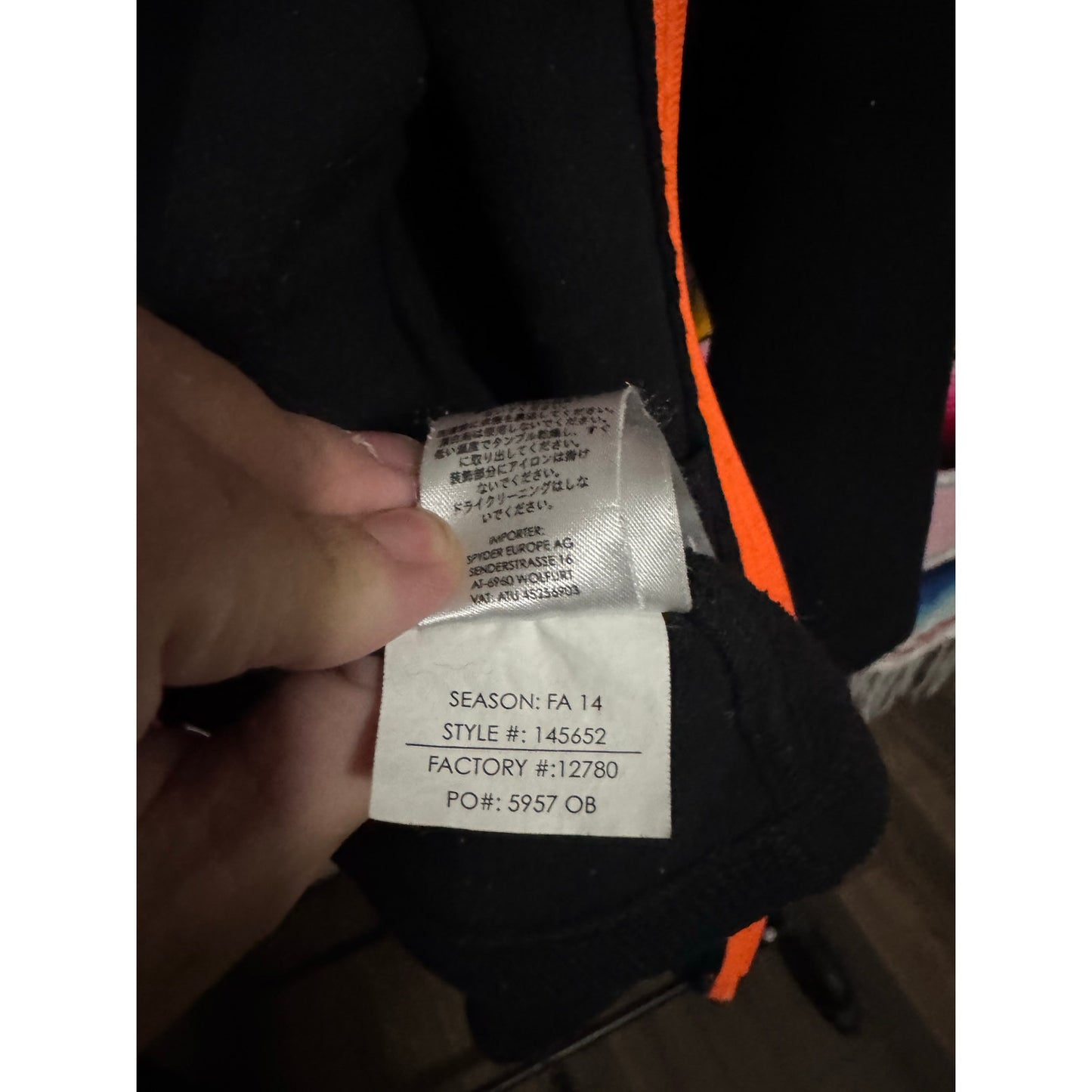 Spyder Men’s Constant Full Zip Mid Weight Pocket Fleece Jacket