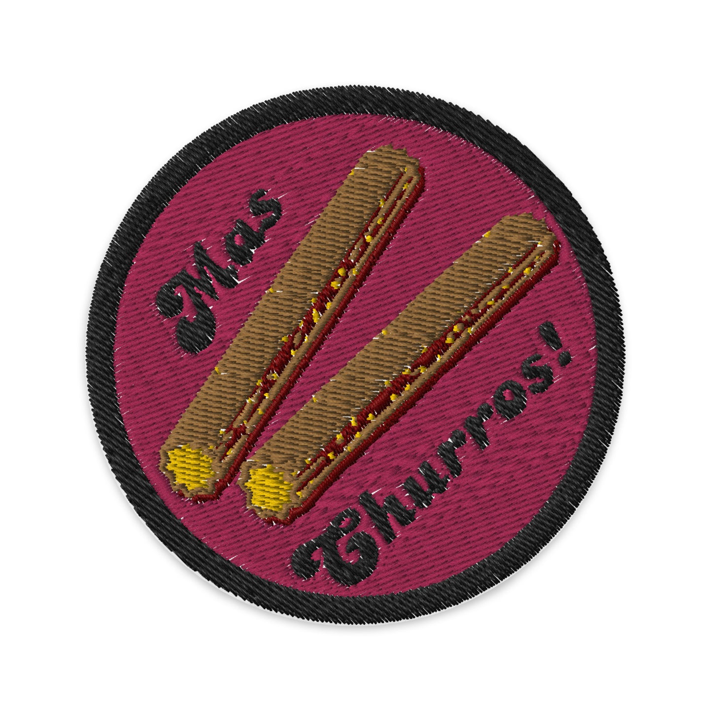Mas Churros Embroidered patches