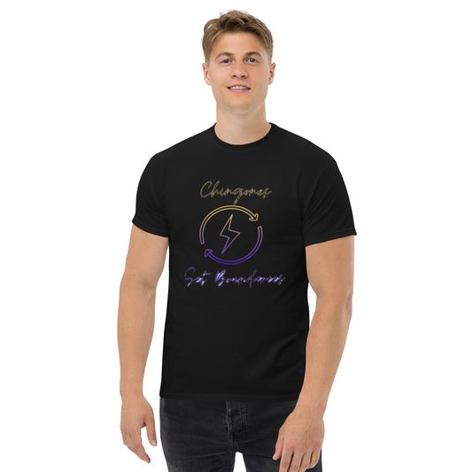 Chingones Set Boundaries Men's classic tee