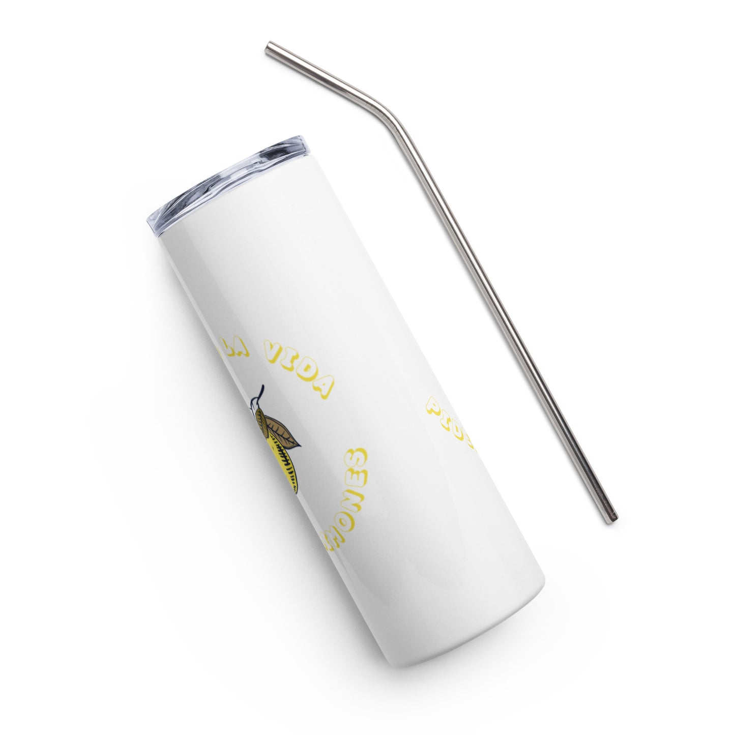 Cuando La Vida te da Limones- Stainless steel tumbler