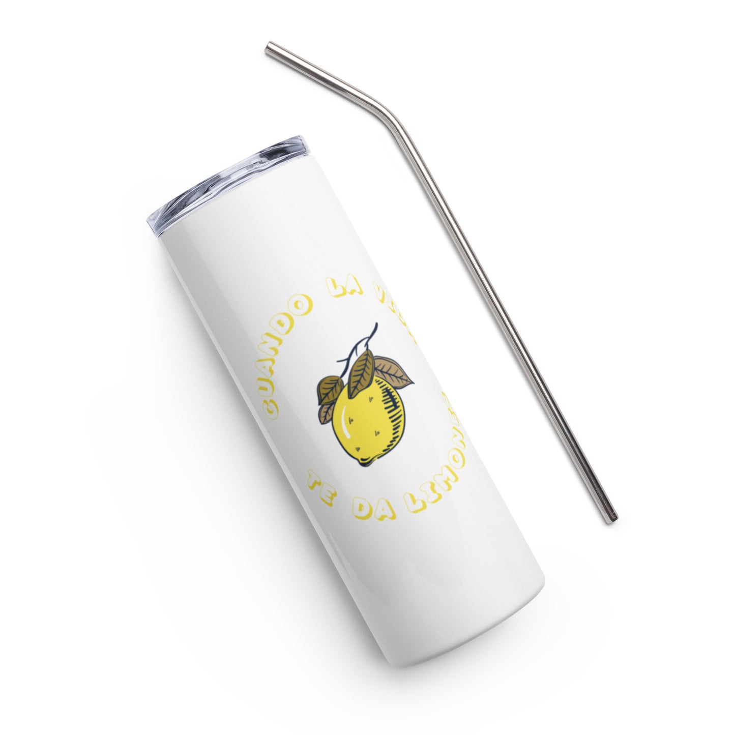 Cuando La Vida te da Limones- Stainless steel tumbler