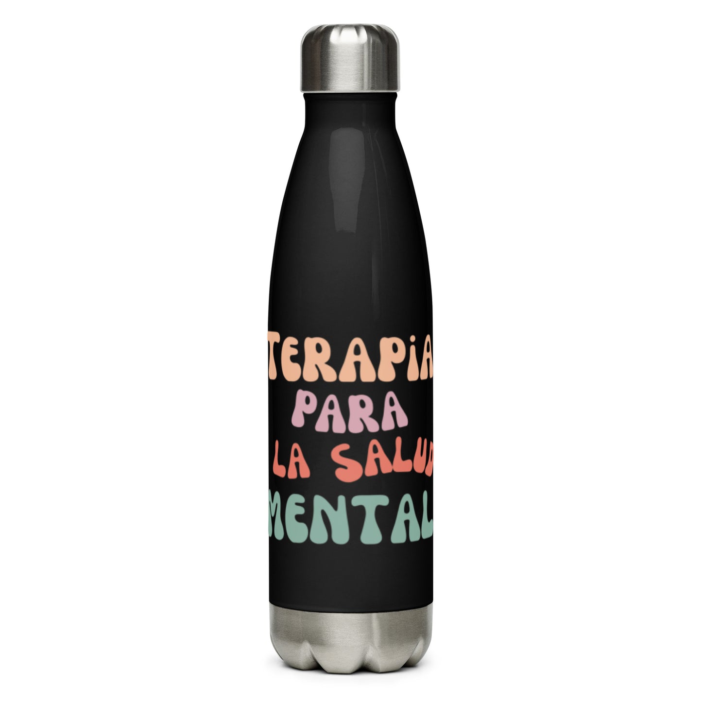 Terapia Para la Salud - Stainless steel water bottle