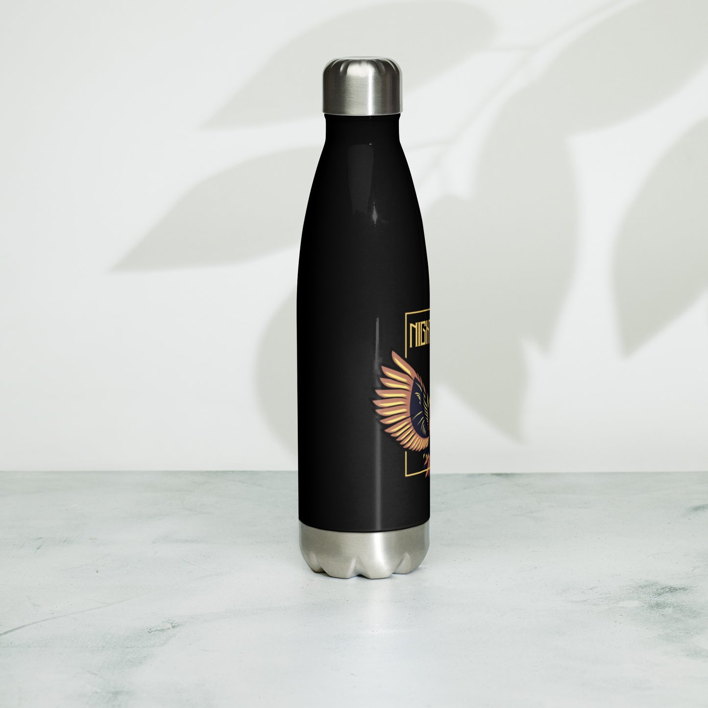 Night shift - Stainless steel water bottle