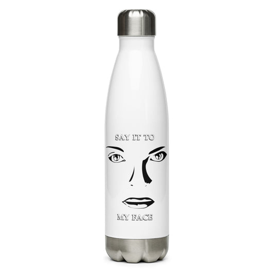 Dimelo a la Cara - Stainless steel water bottle