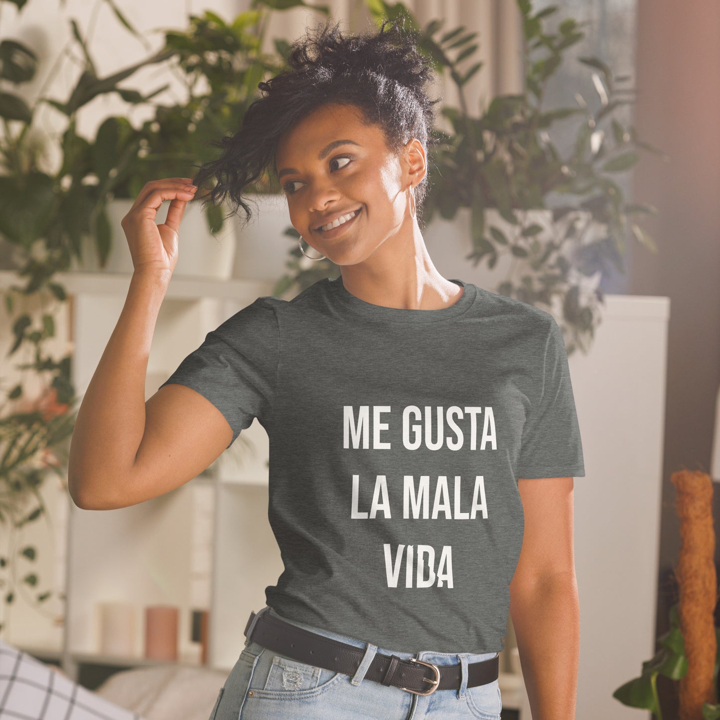 Me Gusta La Mala Vida Short-Sleeve Unisex T-Shirt