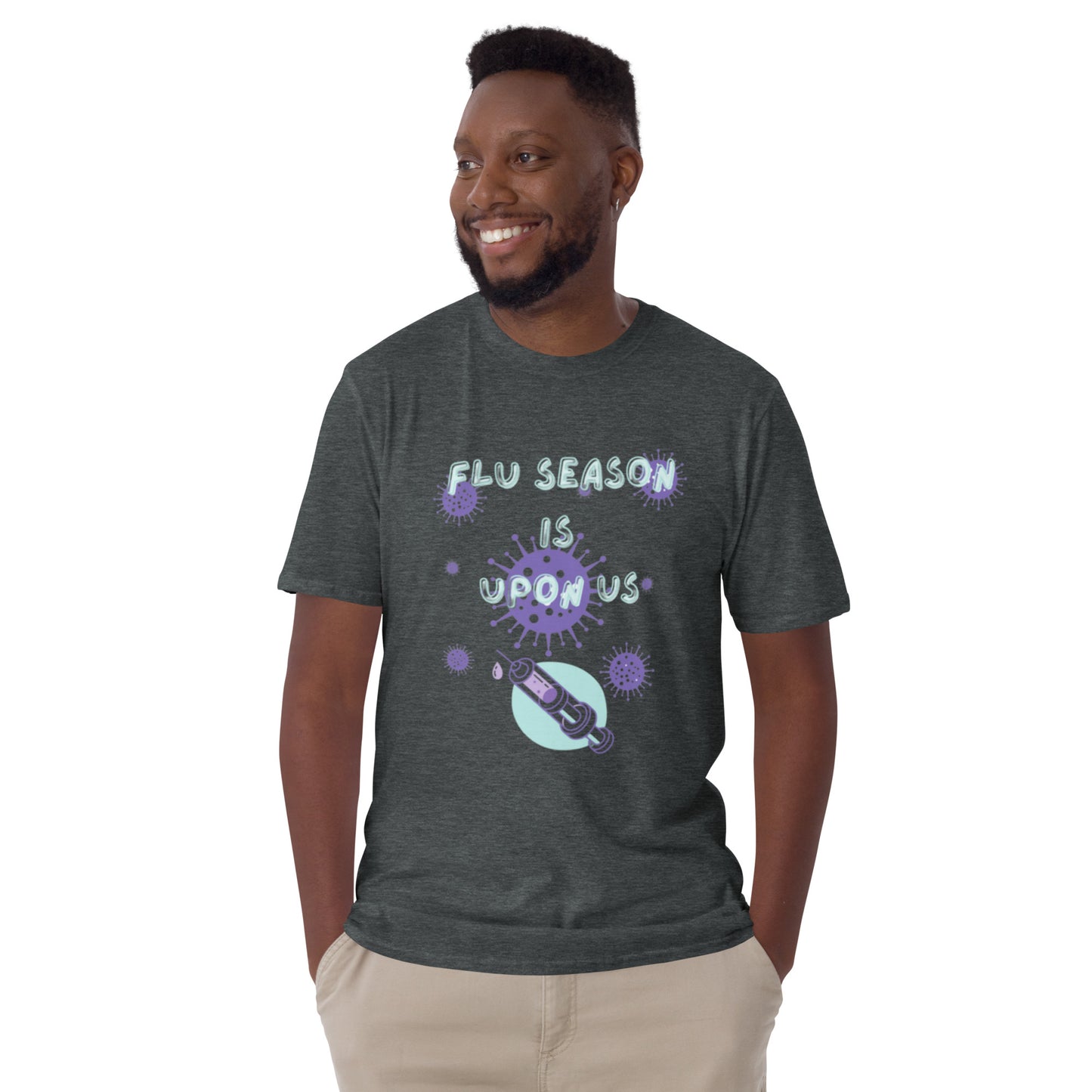 Flu season - Dark Short-Sleeve Unisex T-Shirt