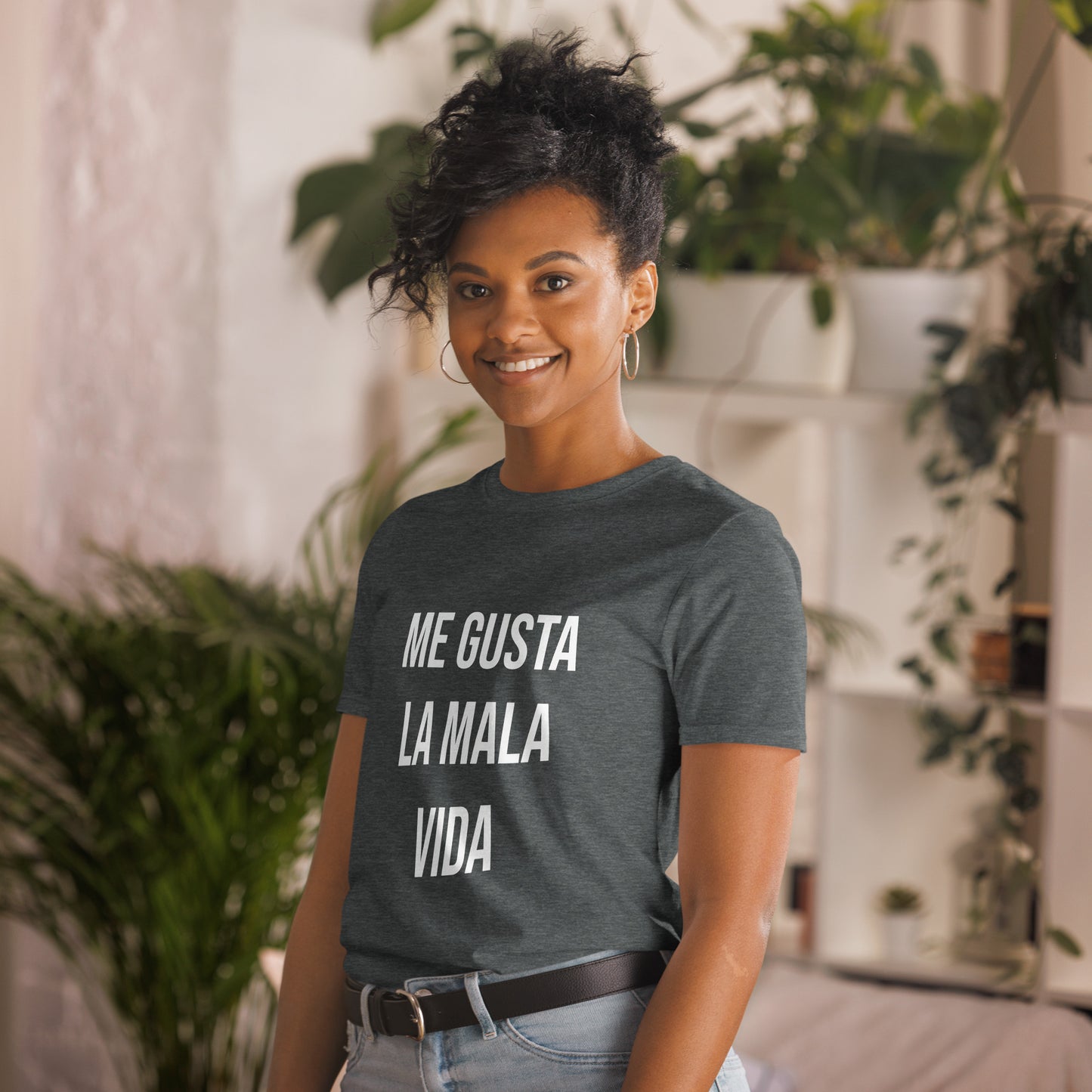 Me Gusta La Mala Vida Short-Sleeve Unisex T-Shirt