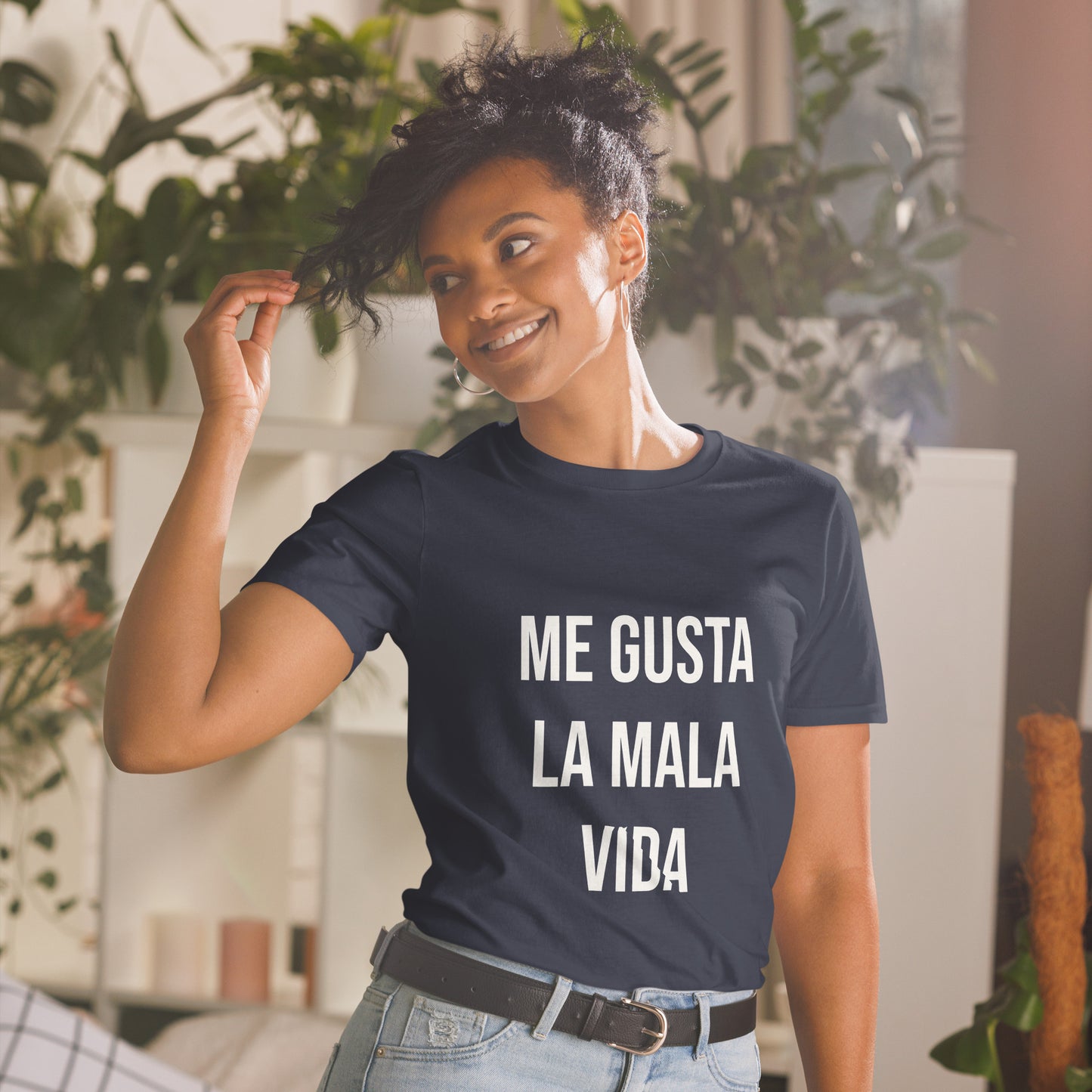 Me Gusta La Mala Vida Short-Sleeve Unisex T-Shirt