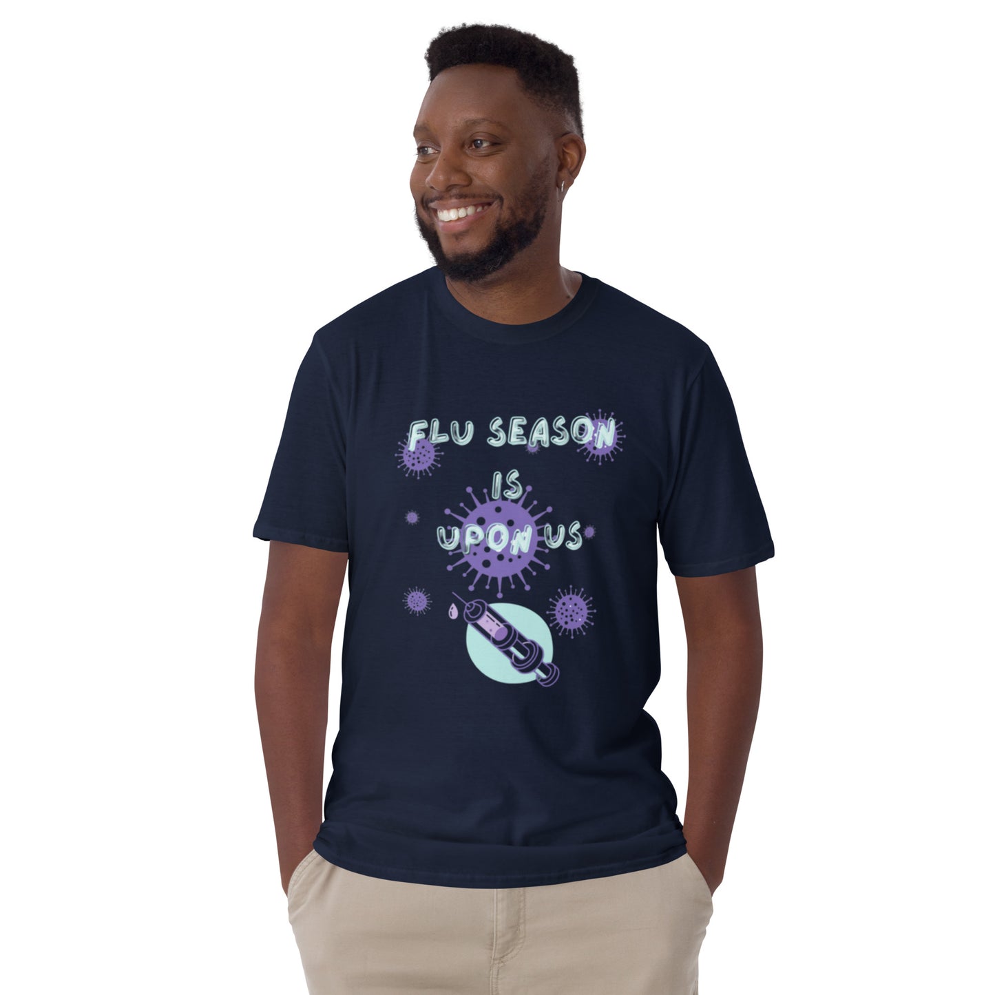 Flu season - Dark Short-Sleeve Unisex T-Shirt