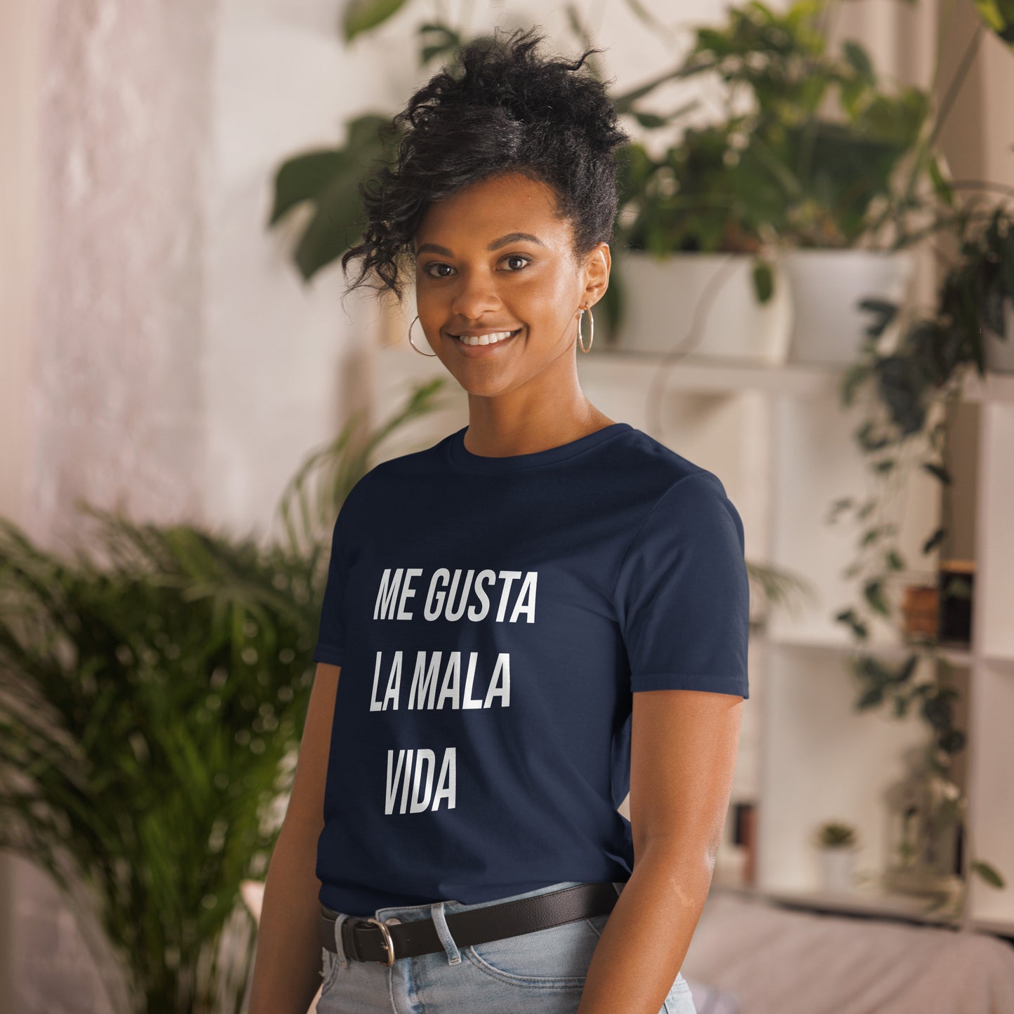 Me Gusta La Mala Vida Short-Sleeve Unisex T-Shirt