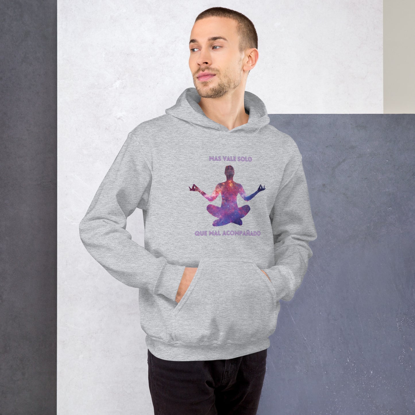Mas Vale Solo -Unisex Hoodie