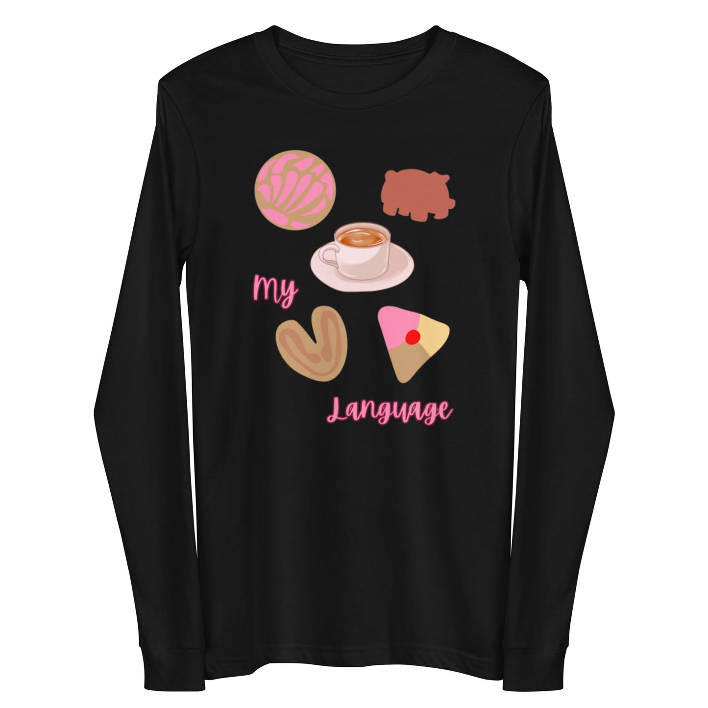 My ❤️ Language Unisex Long Sleeve Tee - previously $37.50