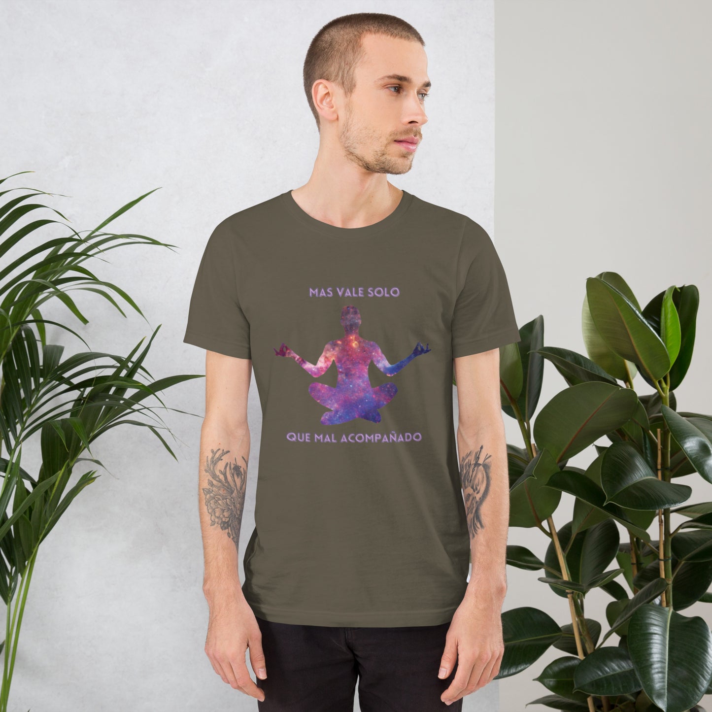 Mas vale solo Unisex t-shirt