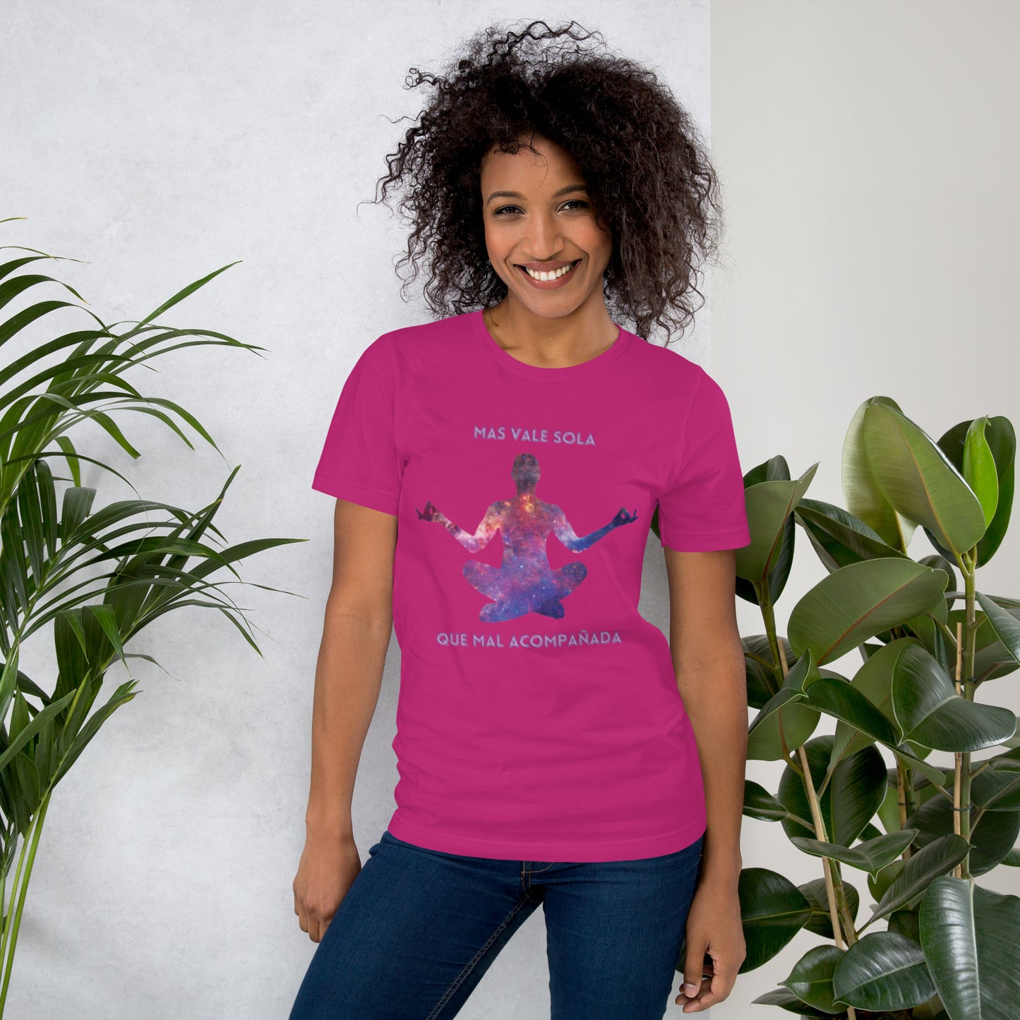 Mas vale sola Unisex t-shirt