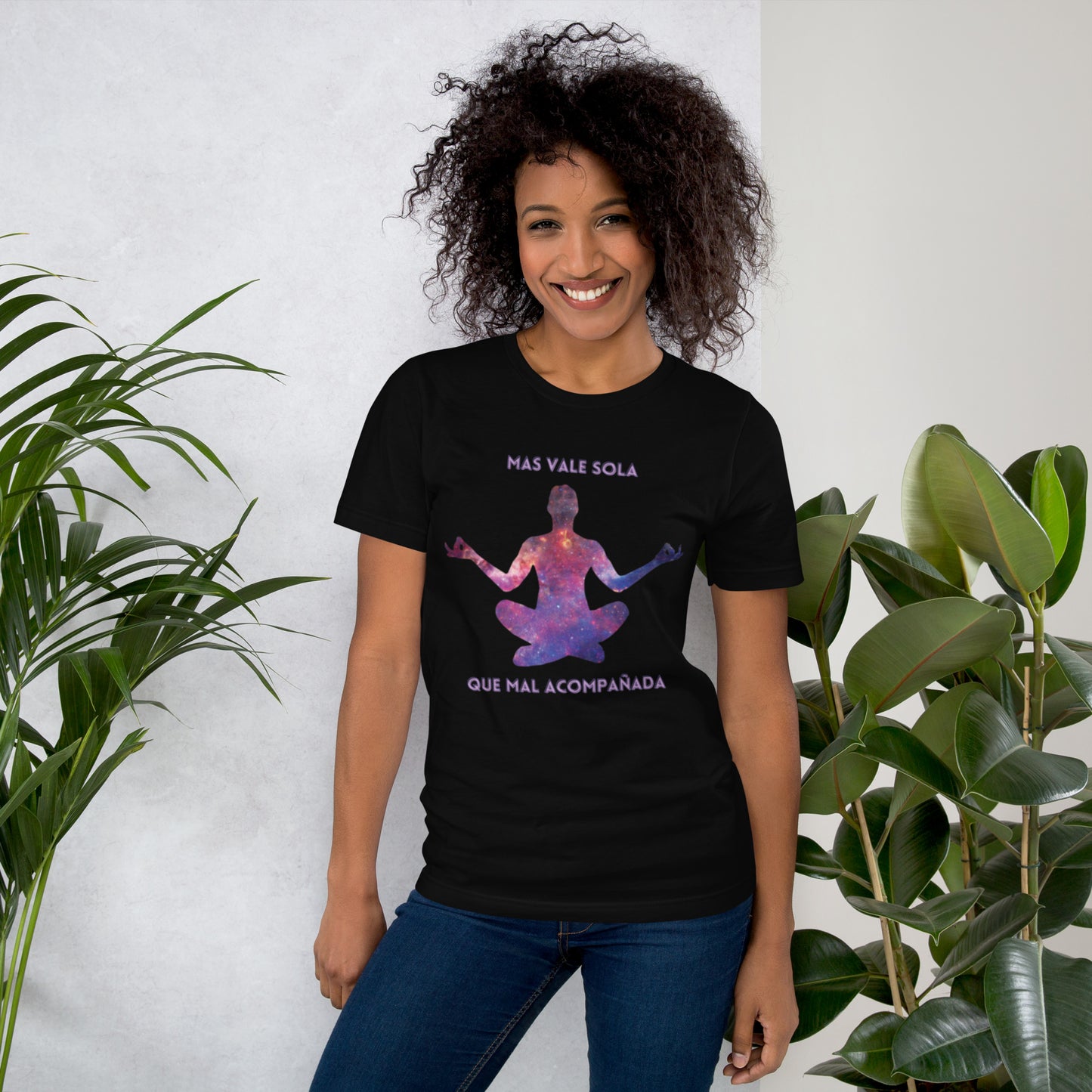 Mas vale sola Unisex t-shirt