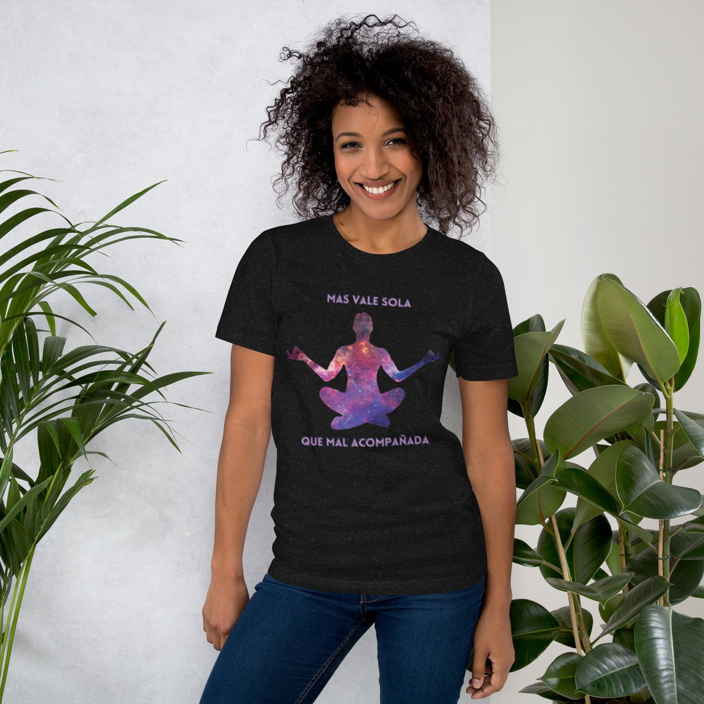 Mas vale sola Unisex t-shirt