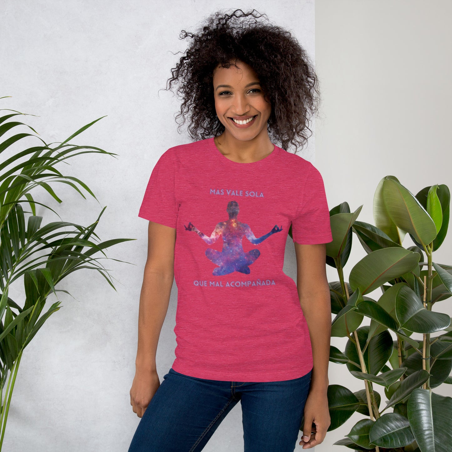 Mas vale sola Unisex t-shirt