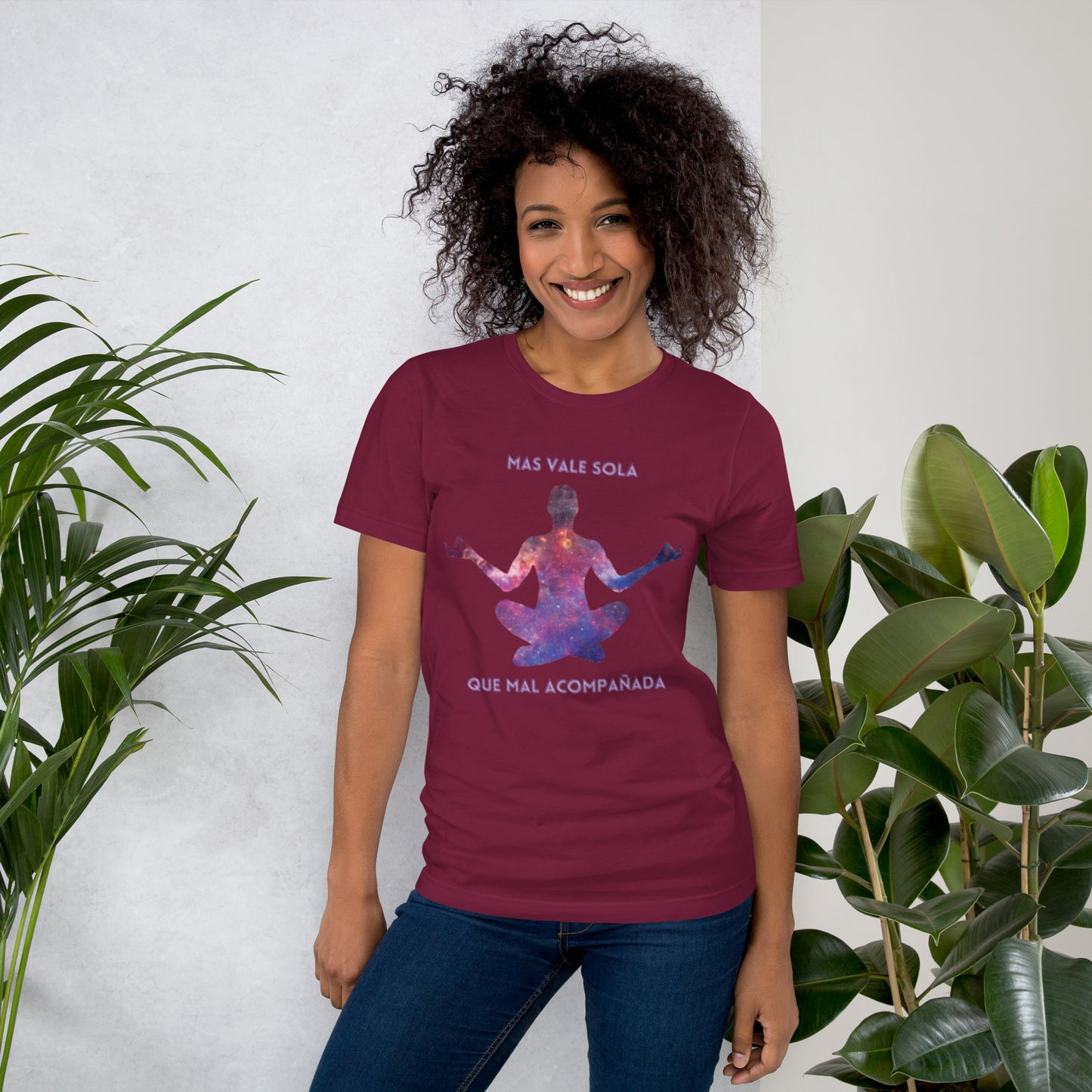 Mas vale sola Unisex t-shirt