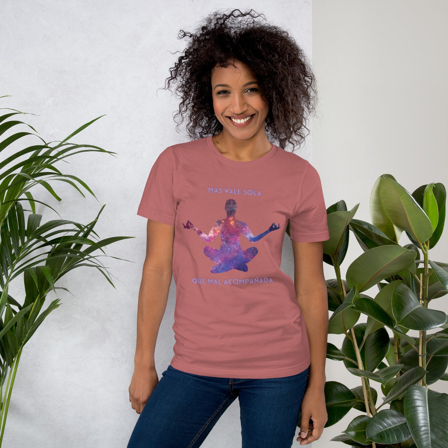 Mas vale sola Unisex t-shirt