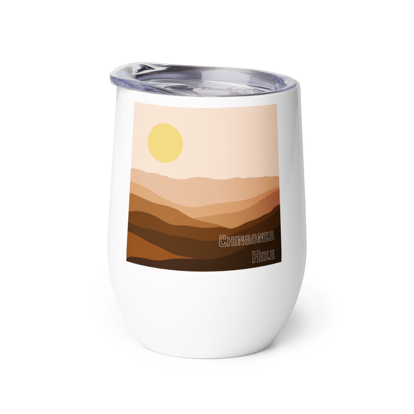 Chingones Hike - Wine tumbler