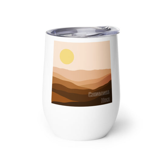 Chingones Hike - Wine tumbler