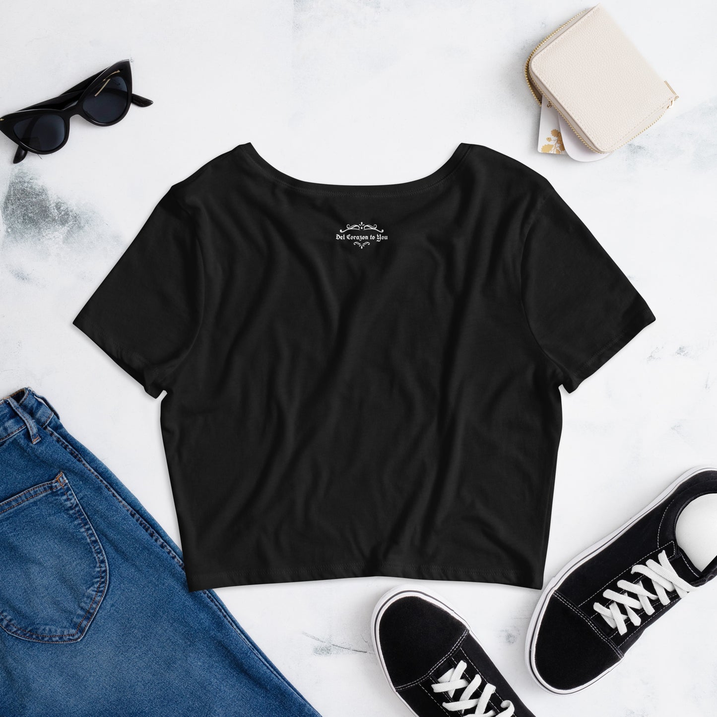 Echándole Ganas - Women’s Crop Tee