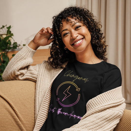 Chingonas Set Boundaries Women's Relaxed T-Shirt