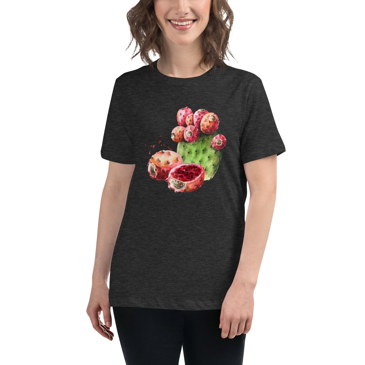 Tuna Women's Relaxed T-Shirt - Prickly Pear Fruit