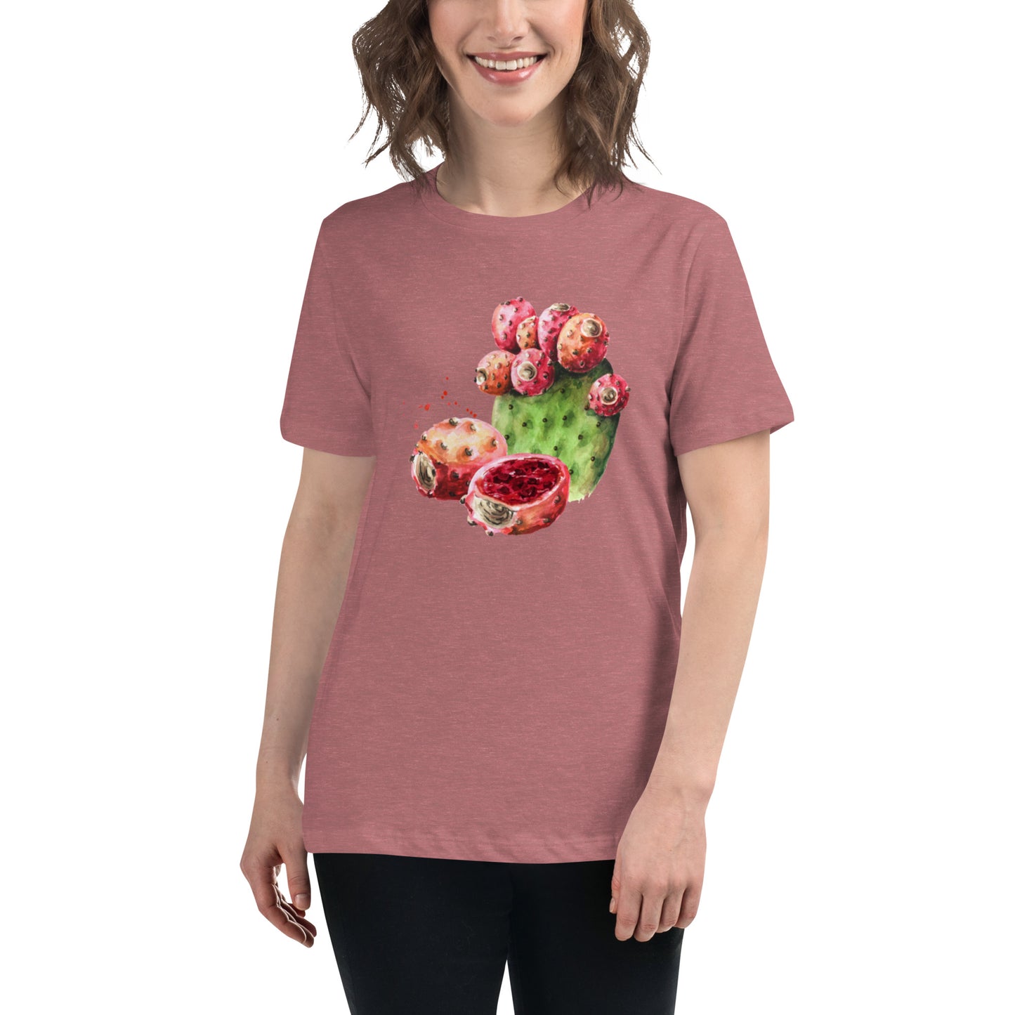 Tuna Women's Relaxed T-Shirt - Prickly Pear Fruit