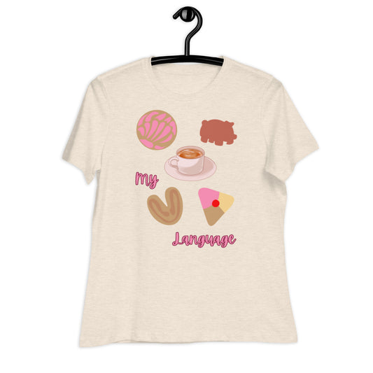 My ❤️ Language Women's Relaxed T-Shirt